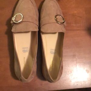 Never worn suede flats